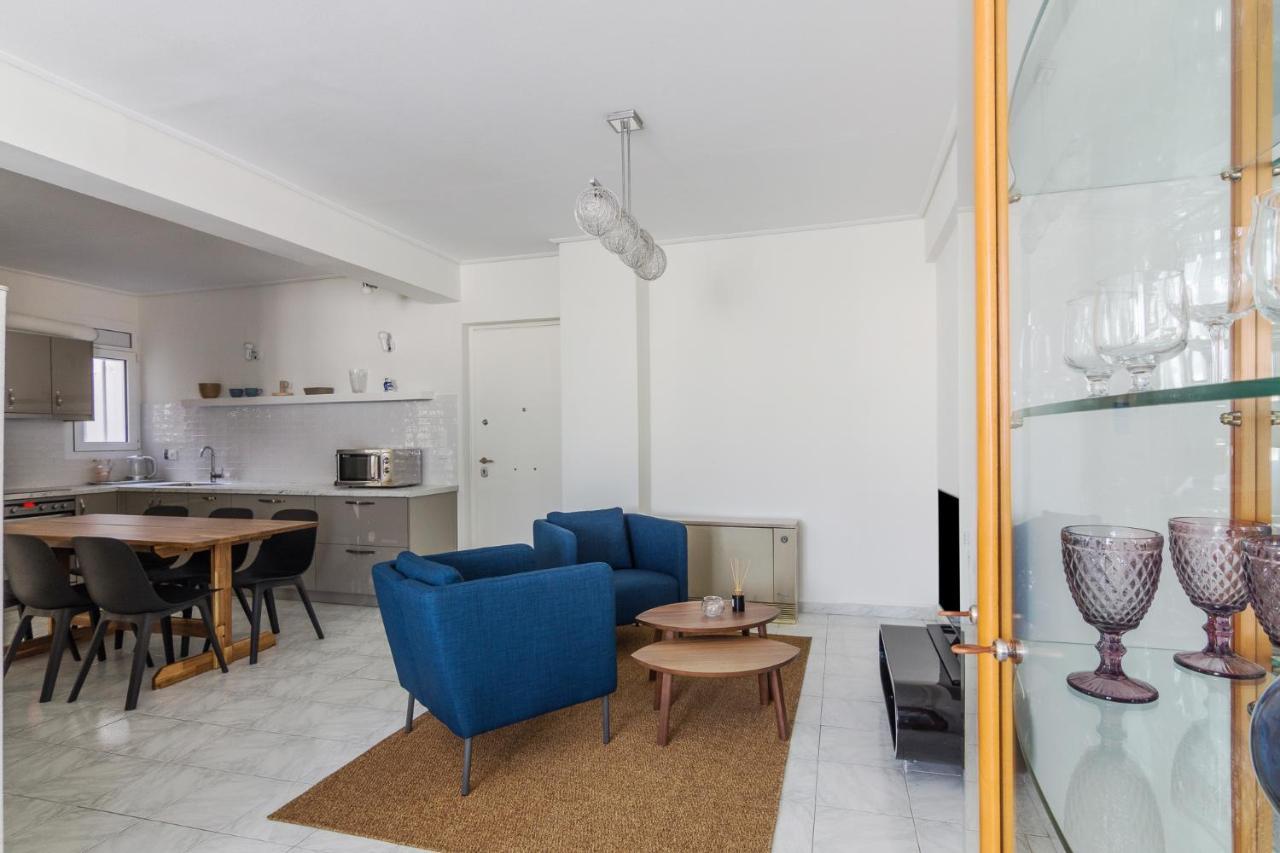 Breathtaking Acropolis View From An Elegant 3Br Apt Aten Exteriör bild