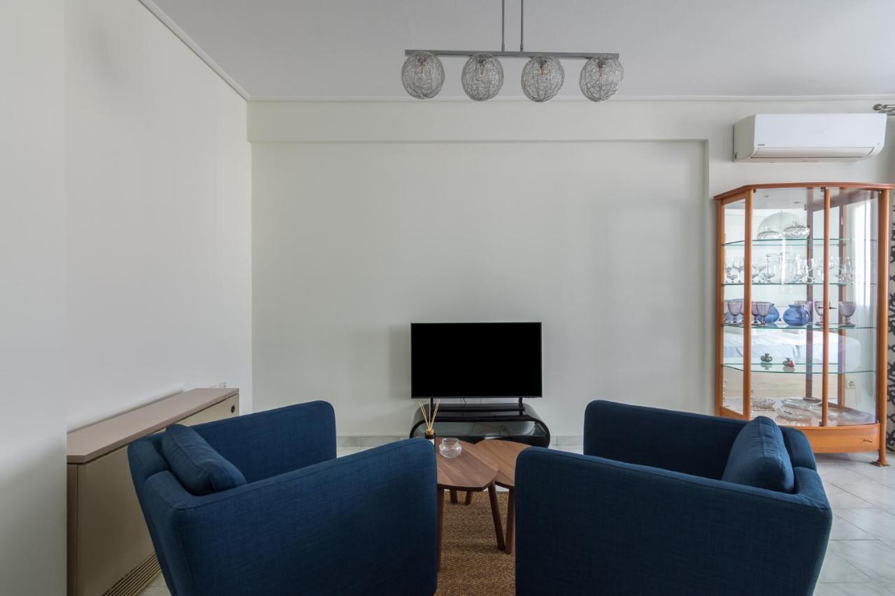 Breathtaking Acropolis View From An Elegant 3Br Apt Aten Exteriör bild