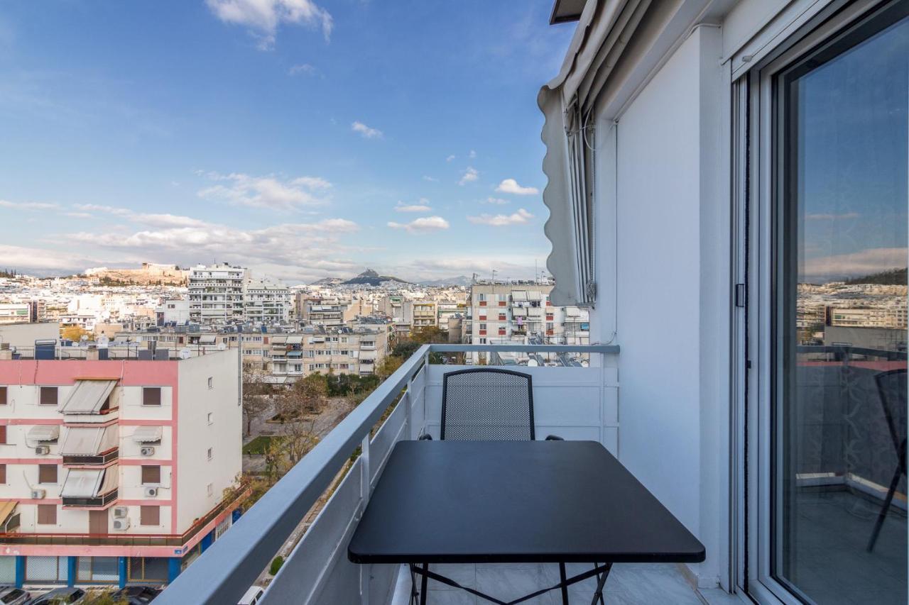 Breathtaking Acropolis View From An Elegant 3Br Apt Aten Exteriör bild