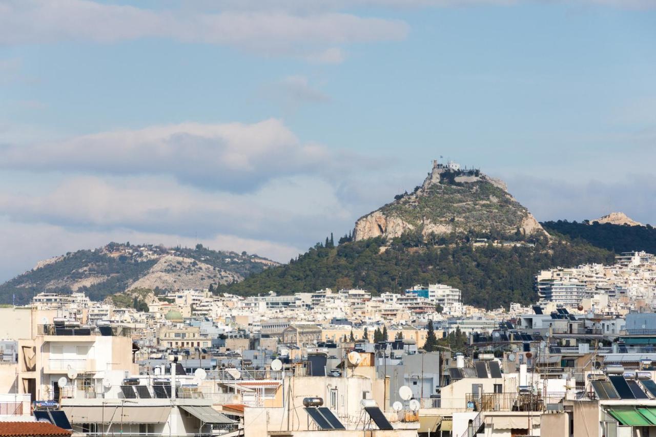 Breathtaking Acropolis View From An Elegant 3Br Apt Aten Exteriör bild
